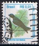 Stamps Brazil -  Pajaro