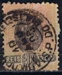 Stamps Brazil -  Scott  118  Cabeza Libertad (5)