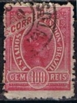 Stamps Brazil -  Scott  160 Cabeza de Libertad (4)