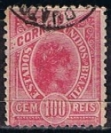 Stamps Brazil -  Scott  160 Cabeza de Libertad (8)