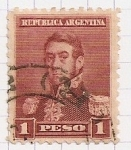 Stamps Argentina -  San Martín