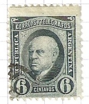 Stamps Argentina -  Sarmiento