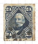 Stamps Argentina -  San Martín