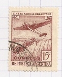 Stamps Argentina -  Líneas aéreas argentinas