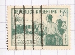 Stamps Argentina -  1 Congreso Panamericano de la vivienda popular