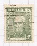 Stamps Argentina -  Guillermo Brown