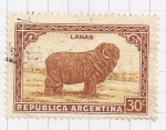 Sellos de America - Argentina -  Lanas