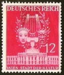 Stamps Germany -  DEUTSCHES REICH - VIENA CIUDAD DE LA CULTURA