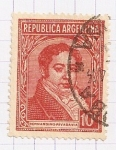 Stamps Argentina -  Bernardino Rivadavia