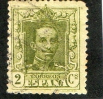 Stamps Spain -  310- Alfonso XIII. Tipo Vaquer.