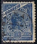 Stamps Brazil -  Scott  161 Cabeza de Libertad