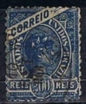 Stamps Brazil -  Scott  161 Cabeza de Libertad (9)