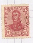 Stamps Argentina -  San Martín