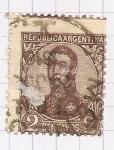 Stamps Argentina -  San Martín