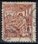 Sellos de America - Brasil -  Scott  222  Industria (6)