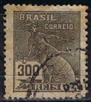 Stamps Brazil -  Scott  228  Mercury (7)