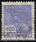 Stamps Brazil -  Scott  229  Mercury