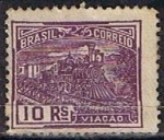 Sellos de America - Brasil -  Scott  236  Ferrocarril