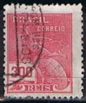 Stamps Brazil -  Scott  250  Mercury (8)