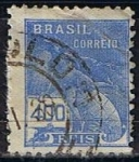 Stamps Brazil -  Scott  251  Mercury