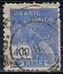 Stamps Brazil -  Scott  251  Mercury (3)