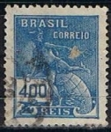 Stamps Brazil -  Scott  251  Mercury (4)