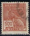 Stamps Brazil -  Scott  253  Mercury