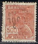 Stamps Brazil -  Scott  253  Mercury (10)