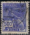 Sellos de America - Brasil -  Scott  254  Mercury (10)