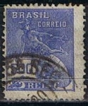 Stamps Brazil -  Scott  254  Mercury (11)