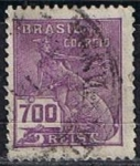 Stamps Brazil -  Scott  256  Mercury (4)