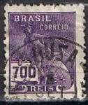 Stamps Brazil -  Scott  256  Mercury (7)