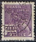 Stamps Brazil -  Scott  256  Mercury (8)