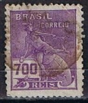 Stamps Brazil -  Scott  256  Mercury (9)