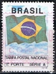 Stamps Brazil -  Scott  2320  Bandera de Brasil (9)