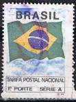 Stamps Brazil -  Scott  2320  Bandera de Brasil (8)