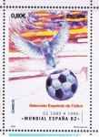 Stamps Spain -  Edifil  4666 B Seleción Española de Fútbol.   