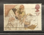 Stamps United Kingdom -  Navidad.