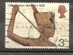 Stamps United Kingdom -  Descubrimiento de la tumba de Toutankhamon.