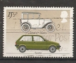 Stamps United Kingdom -  Automóviles. Austin.