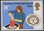 Stamps United Kingdom -  25 ANIVERSARIO DEL PREMIO DUQUE DE EDIMBURGO