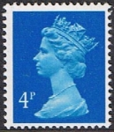 Stamps United Kingdom -  ISABEL II TIPO MACHIN 30/1/80