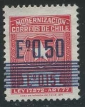 Stamps Chile -  Scott RA8 - Modernización Correos de Chile