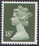 Stamps : Europe : United_Kingdom :  ISABEL II TIPO MACHIN 28/8/84