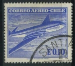 Sellos de America - Chile -  Scott C238 - Avión Comet