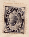 Sellos de America - Canad -  Reina Victoria