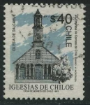 Stamps Chile -  Scott 1056 - Iglesias de Chiloe