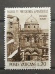 Stamps Vatican City -  PEREGRINACION DE PABLO VI A TIERRA SANTA