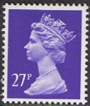 Stamps United Kingdom -  ISABEL II TIPO MACHIN 4/9/90