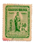 Sellos de America - Bolivia -  CENTENARIO DE LA REINA-ISABEL LA CATOLICA-